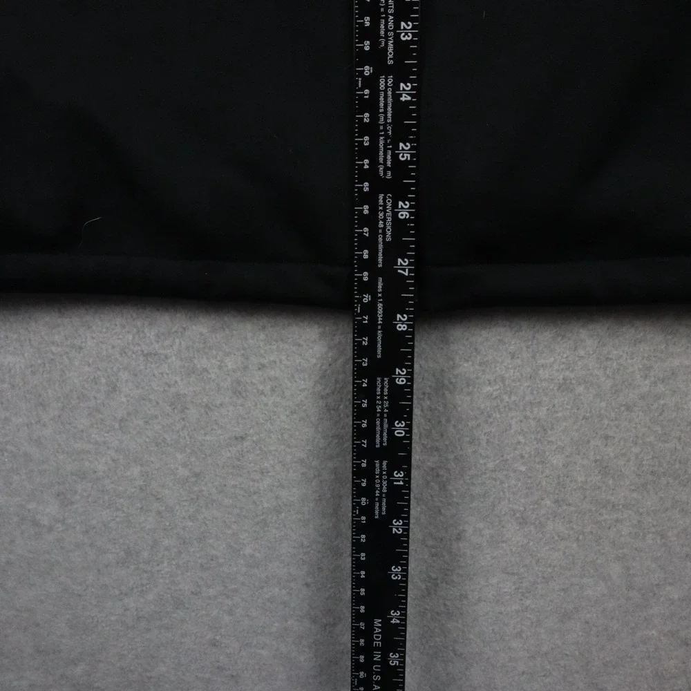 The North Face Jacket Mens Large Full Zip Mock Neck Activewear Black Long Sleeve